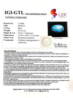 Load image into Gallery viewer, 27.94 Ratti Irani Turquoise With Govt. Lab Certificate-(1221)
