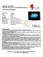 Load image into Gallery viewer, 18.72 Ratti Irani Turquoise With Govt. Lab Certificate-(1221)
