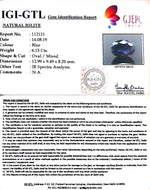 Load image into Gallery viewer, 6.83 Ratti Natural Iolite With Govt. Lab Certificate-(1221)

