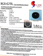 Load image into Gallery viewer, 4.96 Ratti Natural Scapolite Cat&#39;s Eye with Govt. Lab Certified-(1221)
