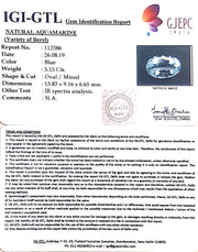 5.15/CT Natural Aquamarine With Govt. Lab Certificate-5661