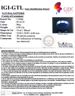Load image into Gallery viewer, 7.70 Ratti Natural Blue Sapphire With Govt Lab Certified-(2331)
