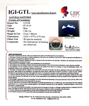 7.84 Ratti Natural Blue Sapphire With Govt Lab Certified-(2331)