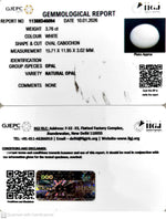 Load image into Gallery viewer, 3.76/CT Natural Opal with Govt. Lab Certificate-11388D46094