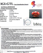 Load image into Gallery viewer, 7.51 Ratti Natural Hessonite with Govt. Lab Certificate-(1221)
