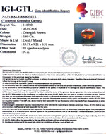 Load image into Gallery viewer, 6.22 Ratti Natural Hessonite with Govt. Lab Certificate-(1221)
