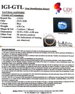 Load image into Gallery viewer, 5.00 Ratti Natural Blue Sapphire With Govt Lab Certified-(8991)
