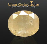 Load image into Gallery viewer, 6.28 Ratti Natural Yellow Sapphire with Govt Lab Certificate-(4551)
