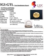 Load image into Gallery viewer, 6.28 Ratti Natural Yellow Sapphire with Govt Lab Certificate-(4551)
