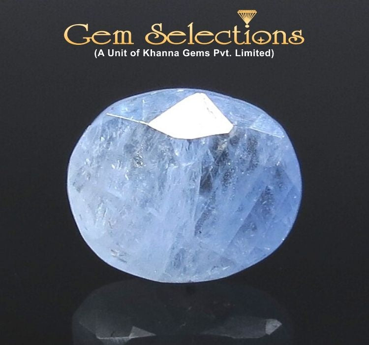 4.34 Ratti Natural Blue Sapphire With Govt Lab Certified-(6771)