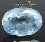 Load image into Gallery viewer, 6.52/CT Natural Blue Sapphire With Govt Lab Certificate-BLUSA9V
