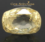 Load image into Gallery viewer, 4.65/CT Natural Yellow Sapphire with Govt Lab Certificate-(YELSA9W)
