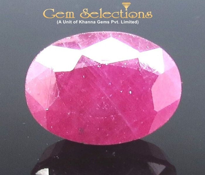7.11 Ratti Natural Neo Burma Ruby with Govt Lab Certificate-(3441)