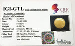 Load image into Gallery viewer, 9.44 Ratti Natural Yellow Sapphire with Govt Lab Certificate-(1221)
