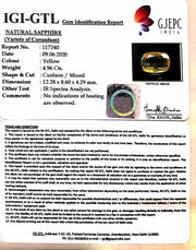 4.96/CT Pukhraj Stone with Govt Lab Certificate-YELSA9U