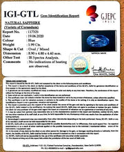 2.20 Ratti Natural Neelam with Govt Lab Certificate-(BLUSA9T)