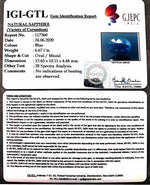 Load image into Gallery viewer, 7.40 Ratti Natural Neelam with Govt Lab Certificate-(1221)
