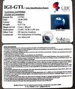 Load image into Gallery viewer, 7.29 Ratti Natural Neelam with Govt Lab Certificate-(2331)
