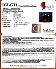 8.38 Ratti Natural Govt. Lab Certified Ceylonese Gomed-(1221)