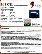 Load image into Gallery viewer, 8.47 Ratti Natural Neelam with Govt Lab Certificate-(2331)
