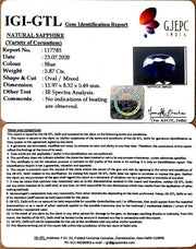 6.51 Ratti Natural Neelam with Govt Lab Certificate-(2331)