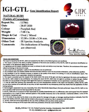 7.85 Ratti Natural Ruby with Govt Lab Certificate-(5661)