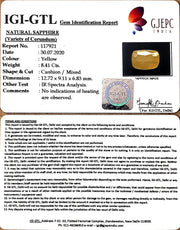 9.33 Ratti Natural Ceylonese Pukhraj Stone with Govt Lab Certificate-(6771)