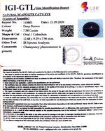 Load image into Gallery viewer, 8.41 Ratti Natural Scapolite Cat&#39;s Eye with Govt. Lab Certified-(1221)
