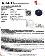 Load image into Gallery viewer, 5.10 Ratti Natural Scapolite Cat&#39;s Eye with Govt. Lab Certified-(1221)
