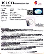 Load image into Gallery viewer, 5.64/CT Natural Opal with Govt. Lab Certificate (4551)
