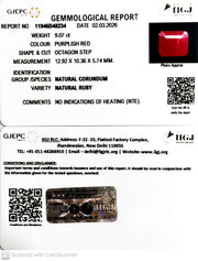 9.07/CT Natural Ruby Stone with Govt. Lab Certificate-11946D48234