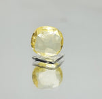 Load image into Gallery viewer, 3.14/CT Natural yellow sapphire with Govt Lab Certificate-(YELSA9W)
