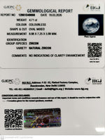 Load image into Gallery viewer, 4.71/CT Natural Zircon with Govt. Lab certificate-12061D49008
