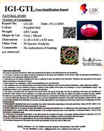Load image into Gallery viewer, 5.36 Ratti Natural Neo Burma Ruby with Govt. Lab Certificate-(3441)
