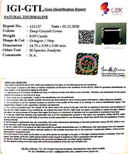 9.53 Ratti Natural Tourmaline With Govt. Lab Certificate-(1221)
