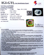 Load image into Gallery viewer, 2.55 Ratti  Natural yellow sapphire with Govt Lab Certificate-(YELSA9U)