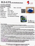 Load image into Gallery viewer, 5.50 Ratti Natural Blue Sapphire With Govt Lab Certified-(1221)
