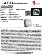 Load image into Gallery viewer, 5.39 Ratti Natural Ceylonese Yellow Sapphire with Govt Lab Certificate-(6771)
