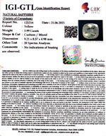 Load image into Gallery viewer, 4.42 Ratti Natural Ceylonese Yellow Sapphire with Govt Lab Certificate-(6771)

