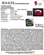 Load image into Gallery viewer, 6.52 Ratti Natural Neo Burma Ruby with Govt. Lab Certificate-(3441)
