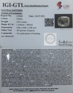 Load image into Gallery viewer, 3.65/CT Natural Ceylonese Pukhraj with Govt Lab Certificate-6771
