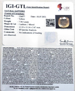Load image into Gallery viewer, 7.34/CT Natural Ceylonese Pukhraj with Govt Lab Certificate (YELSA9S)
