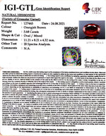 Load image into Gallery viewer, 3.68/CT Natural Govt. Lab Certified Ceylonese Gomed-(1221)

