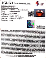Load image into Gallery viewer, 4.91/CT Natural Govt. Lab Certified Ceylonese Gomed-(1221)
