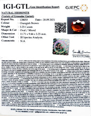 5.25/CT Natural Govt. Lab Certified Ceylonese Gomed-(1221)