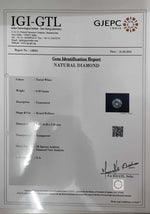 Load image into Gallery viewer, 0.30/Cents Natural Diamond With Govt. Lab Certificate (110000)
