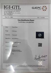 0.30/Cents Natural Diamond With Govt. Lab Certificate (110000)