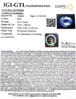 Load image into Gallery viewer, 4.52/CT Natural Neelam with Govt Lab Certificate-BLUSA9V
