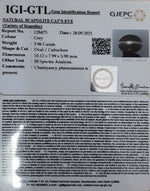 Load image into Gallery viewer, 3.96/CT Natural Scapolite Cat&#39;s Eye with Govt. Lab Certified-(1221)
