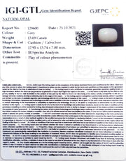 15.19 Ratti Natural Opal with Govt. Lab Certificate-(2331)